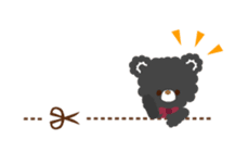 Basic! Girl face sticker sticker #3257842