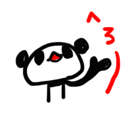 Loose Panda "unico" sticker #3257898