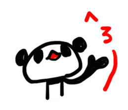 Loose Panda "unico" sticker #3257898