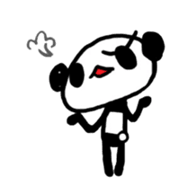 Loose Panda "unico" sticker #3257900