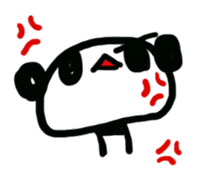 Loose Panda "unico" sticker #3257904