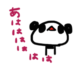 Loose Panda "unico" sticker #3257907