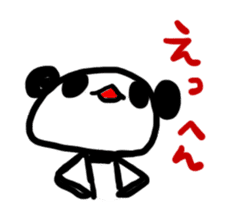 Loose Panda "unico" sticker #3257910