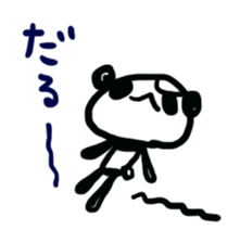 Loose Panda "unico" sticker #3257926