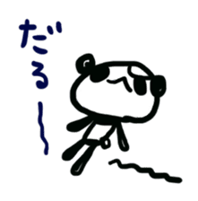 Loose Panda "unico" sticker #3257926