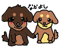 Miniature dachshund stickers sticker #3258904