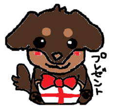 Miniature dachshund stickers sticker #3258905