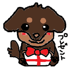 Miniature dachshund stickers sticker #3258905