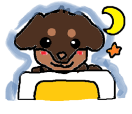 Miniature dachshund stickers sticker #3258906