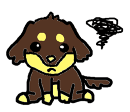 Miniature dachshund stickers sticker #3258924