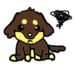 Miniature dachshund stickers sticker #3258924