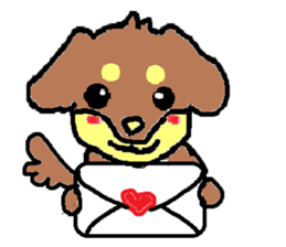 Miniature dachshund stickers sticker #3258925