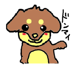 Miniature dachshund stickers sticker #3258929