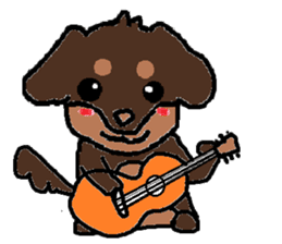 Miniature dachshund stickers sticker #3258933