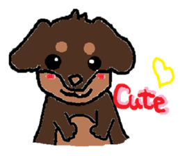 Miniature dachshund stickers sticker #3258937