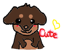 Miniature dachshund stickers sticker #3258937