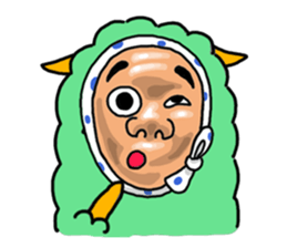 Colorful animals Z 3 sticker #3258939