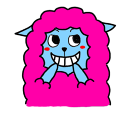 Colorful animals Z 3 sticker #3258947