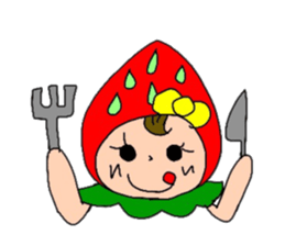 Strawberry-Fairy sticker #3259191
