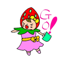 Strawberry-Fairy sticker #3259196