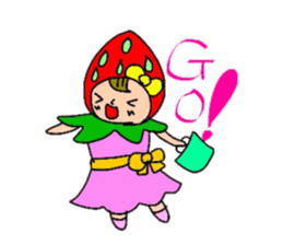 Strawberry-Fairy sticker #3259196
