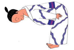 Sumo wrestler, Yowane-yama. sticker #3259262