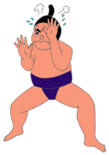 Sumo wrestler, Yowane-yama. sticker #3259286