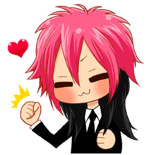 We four,punk rockers~being in iove~ sticker #3259667