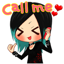 We four,punk rockers~being in iove~ sticker #3259668