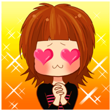 We four,punk rockers~being in iove~ sticker #3259670