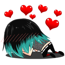 We four,punk rockers~being in iove~ sticker #3259680