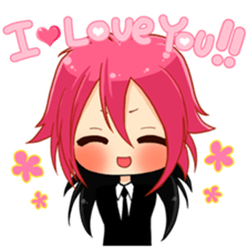 We four,punk rockers~being in iove~ sticker #3259687