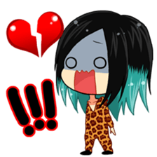 We four,punk rockers~being in iove~ sticker #3259692