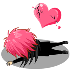 We four,punk rockers~being in iove~ sticker #3259695