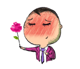 Happy office guy&girl set1 sticker #3259761