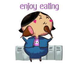 Happy office guy&girl set1 sticker #3259773