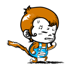 Lucky Monkey sticker #3260139