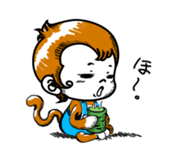 Lucky Monkey sticker #3260140
