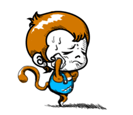 Lucky Monkey sticker #3260141