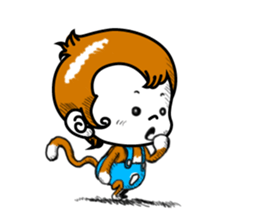Lucky Monkey sticker #3260143