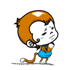 Lucky Monkey sticker #3260144