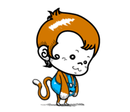 Lucky Monkey sticker #3260146
