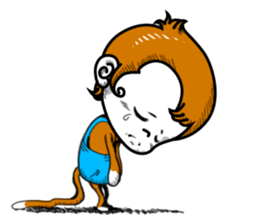 Lucky Monkey sticker #3260147