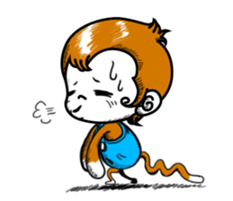 Lucky Monkey sticker #3260148