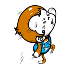 Lucky Monkey sticker #3260149