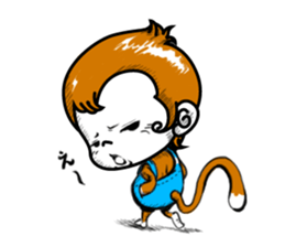 Lucky Monkey sticker #3260151
