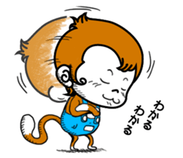 Lucky Monkey sticker #3260165