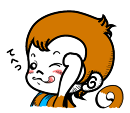 Lucky Monkey sticker #3260176