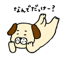 Dog sticker for a forgetful person 2 sticker #3260946