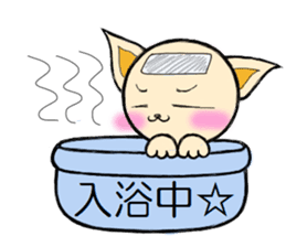 Feelings of tha cat. sticker #3261177